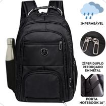 Mochila Masculina Faculdade Impermeável Resistente Grande 40 Litros