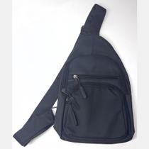 Mochila Masculina Feminina Bolsos Zíper Alça Transversal - Ana Viégas