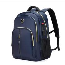 Mochila Masculina Feminina Escolar Impermeável Notebook 17 USB Reforçada Resistente Cadeado Mochila Masculina Feminina Escolar Impermeável Notebook 17 USB Reforçada Resistente Cadeado