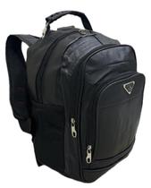 Mochila Masculina Feminina Média Escolar Trabalho Impermeável Cabo de Aço Resistente reforçada