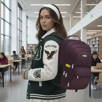 Mochila Masculina Feminina Notebook Reforçada Resistente a Água Saída usb Fone Mochila Masculina Feminina Notebook Reforçada Resistente a Água Saída usb Fone