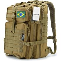 Mochila Masculina Feminina Reforçada Impermeável Tática Militar 50L Viagem Academia Esportiva Camping Trilha Acabamento Multifuncional