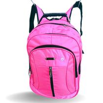 Mochila Masculina Feminina Reforçada Para Viagens Escola Notebook Grade Bolsa Unissex Reforçada Alça Aço