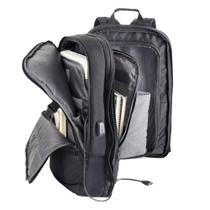 Mochila Masculina Grande para viagem Expansivel Voyage Preta