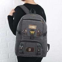 Mochila Masculina Lona 50 Litros Viagem Passeio Motoboy Esporte Trilha Viagem 803