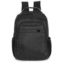 Mochila Masculina Notebook 18" Preta Executiva Impermeável Cabo de Aço Trabalho Viagem - Polo King