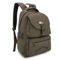 Mochila masculina notebook executiva canvas