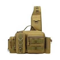 Mochila Masculina para Pesca com Mosca - Compartimento para Caixa de Isca e Armazenamento