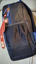Mochila masculina preta e vermelha Mochila masculina preta e vermelha