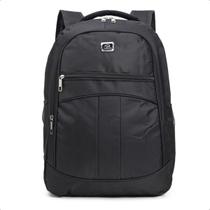 Mochila Masculina Preta Impermeável Alça Reforçada Oferta Mochila Masculina Preta Impermeável Alça Reforçada Oferta