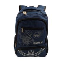 Mochila Masculina Reforçada Infantil Adulto Escolar Passeio smile 8510 Mochila Masculina Reforçada Infantil Adulto Escolar Passeio smile 8510