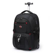 Mochila Masculina Rodinhas Antifurto Executiva Notebook 360