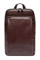 Mochila masculina slim para notebook couro italiano Otávio -