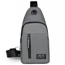 Mochila Masculina Transversal Bolsa Masculina De Ombro Shoulderbag Pochete