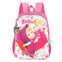 Mochila Masha E O Urso Escolar Infantil Costas Meninas IS40941MU-RS