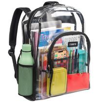 Mochila Masirs Heavy Duty Clear Stadium aprovada 16x28cm