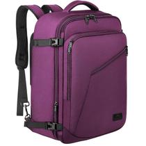 Mochila MATEIN Carry On 27L para Mulheres - Aprovada em Voos - Roxa