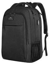 Mochila MATEIN Extra Large Travel 18,4" para laptop USB preta