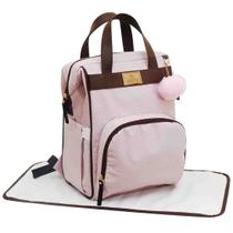 Mochila Maternidade Baby Nut Palha com Trocador de Fraldas Mochila Maternidade Baby Nut Palha com Trocador de Fraldas