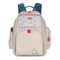 Mochila Maternidade Bebê Fisher Price com Trocador Portátil