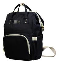 Mochila Maternidade Bolsa Mamãe Bebê Lovely Baby Preto
