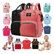 Mochila Maternidade Bolsa Mamãe Bebê Multifunção Bolsa Impermeável Criança PRETA Mochila Maternidade Bolsa Mamãe Bebê Multifunção Bolsa Impermeável Criança PRETA