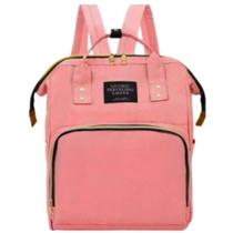 Mochila Maternidade Bolsa Mamãe Bebê Multifunção cores:rosa Mochila Maternidade Bolsa Mamãe Bebê Multifunção cores:rosa