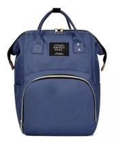 Mochila Maternidade Bolsa Mamãe Bebê Multifunção Ótima AZUL Mochila Maternidade Bolsa Mamãe Bebê Multifunção Ótima AZUL