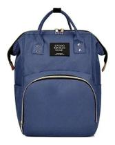 Mochila Maternidade Bolsa Mamãe Bebê Multifunção Ótima AZUL