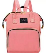 Mochila Maternidade Bolsa Mamãe Bebê Multifunção Ótima ROSA Mochila Maternidade Bolsa Mamãe Bebê Multifunção Ótima ROSA