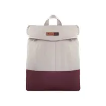 Mochila Maternidade Coleção Cores - Creme e Marsala Mochila Maternidade Coleção Cores - Creme e Marsala
