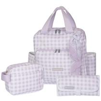 Mochila Maternidade com Necessaire e Trocador Lavanda Masterbag Mochila Maternidade com Necessaire e Trocador Lavanda Masterbag