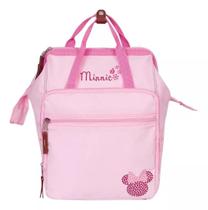 Mochila Maternidade Disney Minnie Com Trocador - Dermiwil