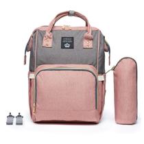 Mochila Maternidade Feminina Lequeen Reforçada Rosa Mochila Maternidade Feminina Lequeen Reforçada Rosa
