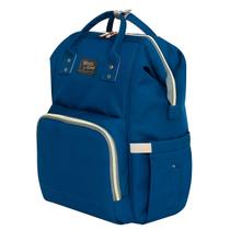 Mochila Maternidade Impermeável Multifuncional Azul