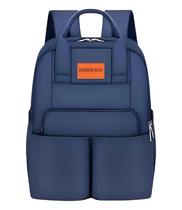 Mochila Maternidade Impermeável Multifuncional Grande Mamãe e Bebê Bolsos Térmicos Alças de Carrinho e Bolso Porta Lenço Umedecido