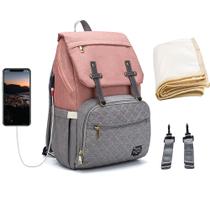 Mochila Maternidade Lequeen Reforçada Espaçosa