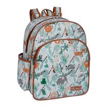 Mochila Maternidade M Safari Elefante Girafa Lilian Baby