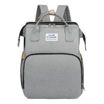 Mochila maternidade - mochila porta fraldas estação de troca fraldas para bebes tecido com compartimentos unissex