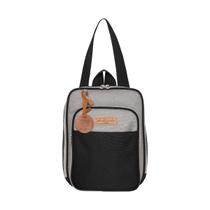 Mochila Maternidade Multifuncional Pirulitando Abraço Preto