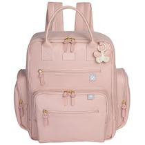 Mochila Maternidade Multifuncional Urban Borboleta Rosa Masterbag Baby