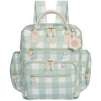 Mochila Maternidade Multifuncional Urban Margaridas Menta Masterbag