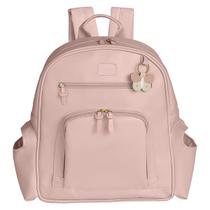 Mochila Maternidade Noah com Trocador Borboleta Rosa Masterbag Baby