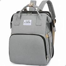 Mochila Maternidade Passeio Viagem com Área Térmica E Bolsos Organizadores