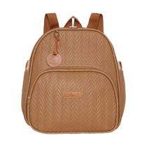 Mochila Maternidade Pirulitando Térmica Refúgio Marrom