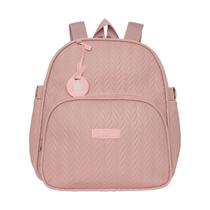 Mochila Maternidade Pirulitando Térmica Refúgio Rosê