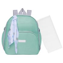 Mochila Maternidade Pirulitando Trocador Bosque Verde
