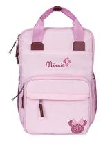 Mochila Maternidade Premium Decorada Minnie Rosa com Trocador Babygo