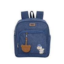 Mochila Maternidade Ursinho - Azul Marinho - Batistela Baby