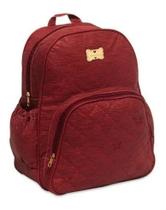 Mochila Mave Baby Vinho Menina/Menino Bebê Infantil Criança Atacado Revenda